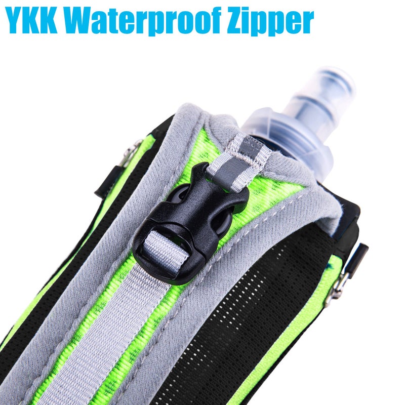 LX LERMX LERMX Quick Grip Chill 17 oz Handheld soft Flask Water Bottle Hydration Pack (17 oz Black) - Image 4